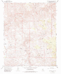 Tom Brown Canyon 1967 topographic map thumbnail