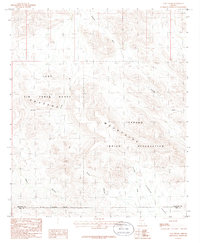Tom Thumb 1986 topographic map thumbnail