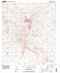 Tombstone 1996 topographic map thumbnail