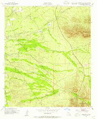 Tombstone SE 1952 topographic map thumbnail