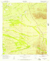 Tombstone SE 1952 topographic map thumbnail