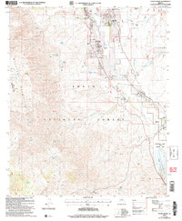 Tonto Basin 2004 topographic map thumbnail
