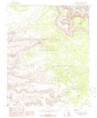 Topocoba Hilltop 1988 topographic map thumbnail