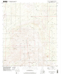 Tortolita Mountains 1996 topographic map thumbnail