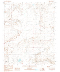 Tovar Mesa East 1991 topographic map thumbnail