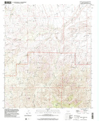 Tripp Canyon 1997 topographic map thumbnail