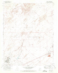 Tuba City 1969 topographic map preview