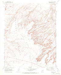 Tuba City SE 1969 topographic map thumbnail
