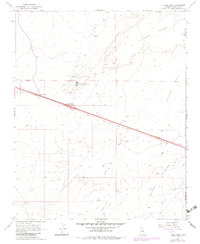 Tucker Mesa 1968 topographic map preview