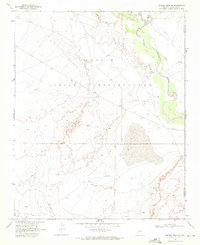 Tucker Mesa NE 1968 topographic map thumbnail