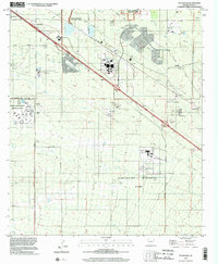 Tucson SE 1996 topographic map thumbnail