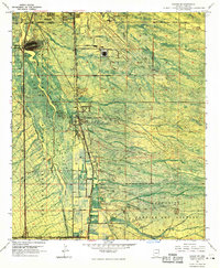 Tucson SW 1968 topographic map thumbnail