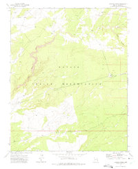 Tudecoz Spring 1971 topographic map thumbnail