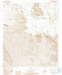 Tule Mountains 1990 topographic map thumbnail