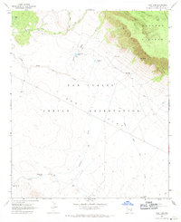 Tule Tubs 1967 topographic map thumbnail
