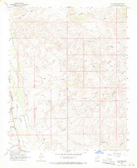 Tule Wash 1967 topographic map thumbnail