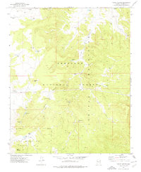 Turkey Canyon 1973 topographic map thumbnail