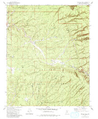 Tusayan East 1981 topographic map thumbnail