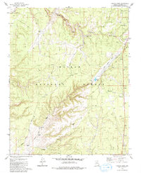 Tusayan West 1979 topographic map thumbnail