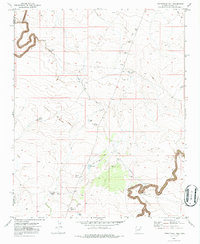 Twentymile Hill 1970 topographic map thumbnail