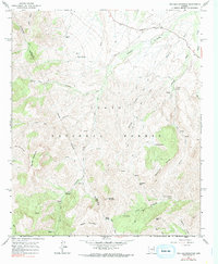 Two Bar Mountain 1964 topographic map thumbnail