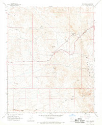 Union Pass 1967 topographic map thumbnail