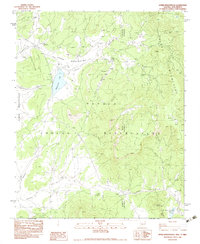 Upper Wheatfields 1983 topographic map preview