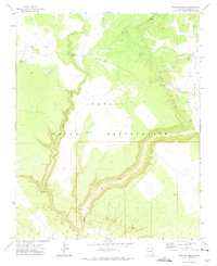 Uranium Spring 1971 topographic map thumbnail