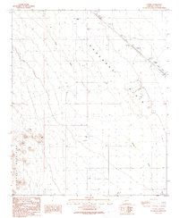 Utting 1990 topographic map thumbnail