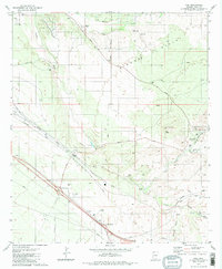 Vail 1981 topographic map thumbnail