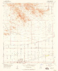 Valencia 1957 topographic map thumbnail