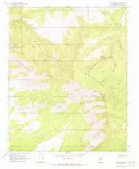Valentine SE 1968 topographic map thumbnail