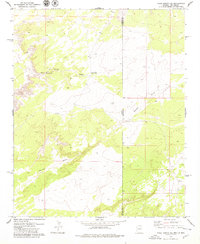 Valle Bonito NE 1978 topographic map thumbnail