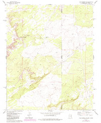 Valle Bonito NE 1978 topographic map thumbnail