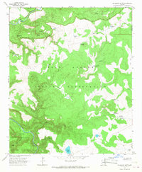 Velasquez Butte 1966 topographic map thumbnail