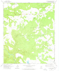 Velasquez Butte 1978 topographic map thumbnail
