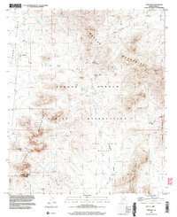 Ventana 1996 topographic map thumbnail