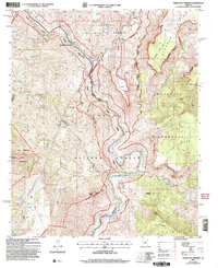 Verde Hot Springs 2004 topographic map thumbnail