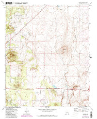 Vernon 1971 topographic map thumbnail