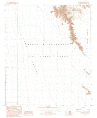Vopoki Ridge 1990 topographic map thumbnail