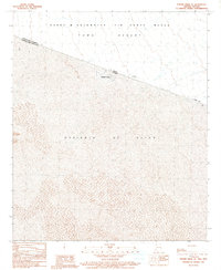 Vopoki Ridge SE 1990 topographic map thumbnail