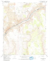 Vulcans Throne 1967 topographic map thumbnail
