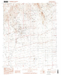 Vulture Mine 1990 topographic map thumbnail
