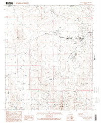 Vulture Peak 1990 topographic map thumbnail