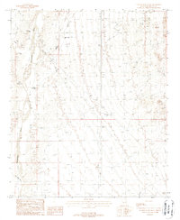 Wagner Wash Well 1988 topographic map thumbnail