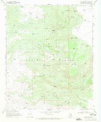Walker Mtn. 1969 topographic map thumbnail