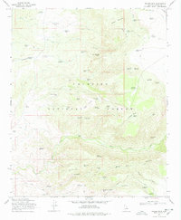 Walker Mtn. 1969 topographic map thumbnail