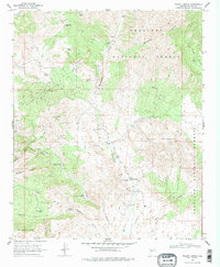 Walnut Grove 1969 topographic map thumbnail