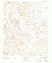 Warm Springs 1970 topographic map preview