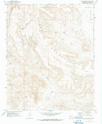 Warm Springs 1970 topographic map thumbnail